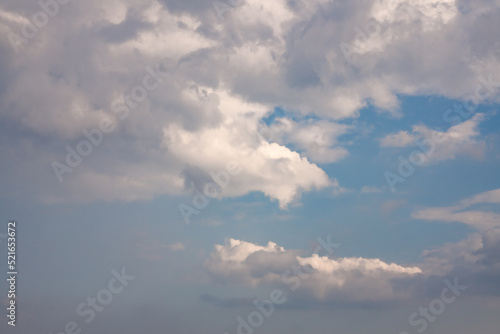 blue sky with clouds  background