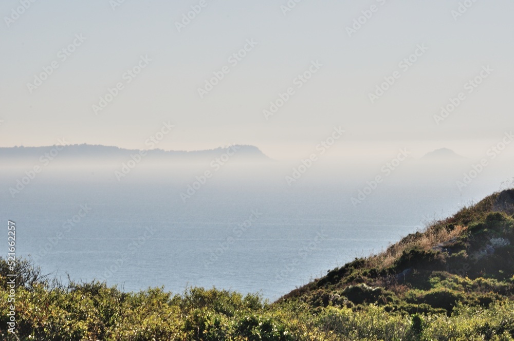 The Cap d'Erquy on the Brittany coast