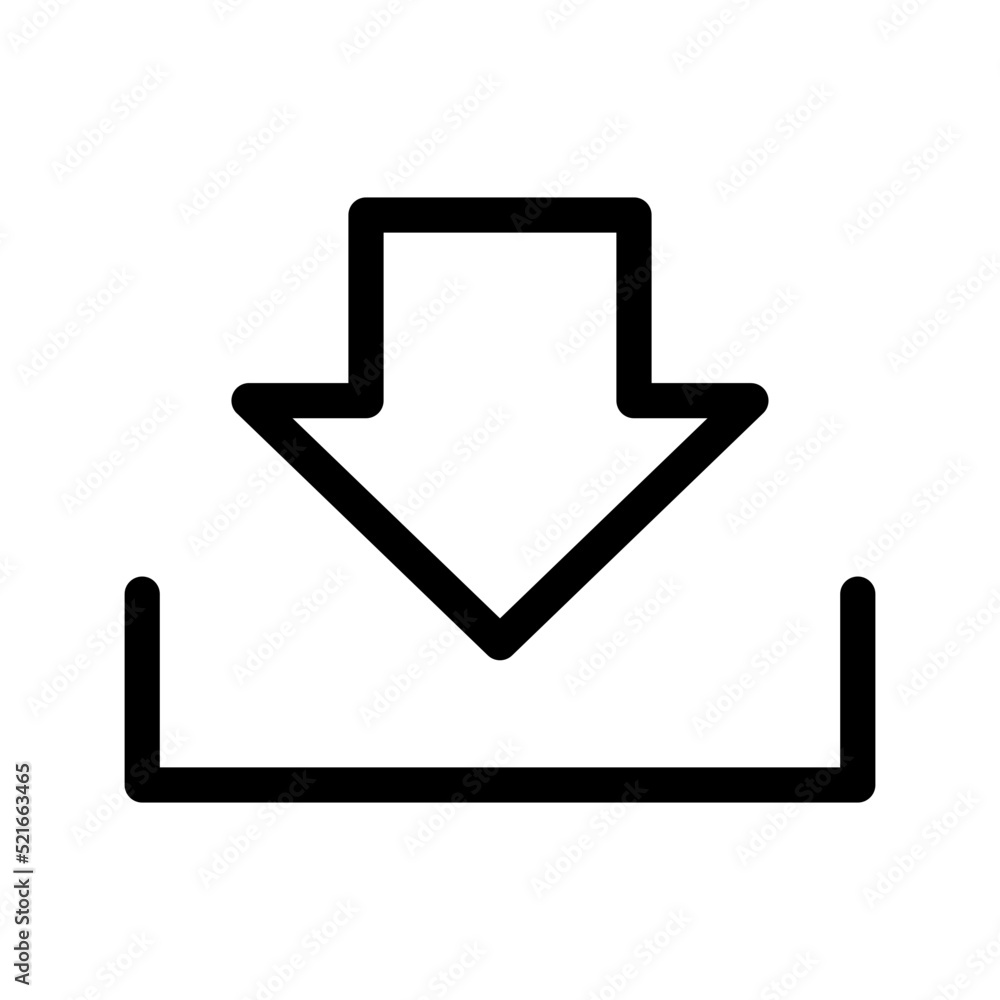 Download Icon Vector Symbol Design Illustration Download Icon Vector Symbol Design Illustration