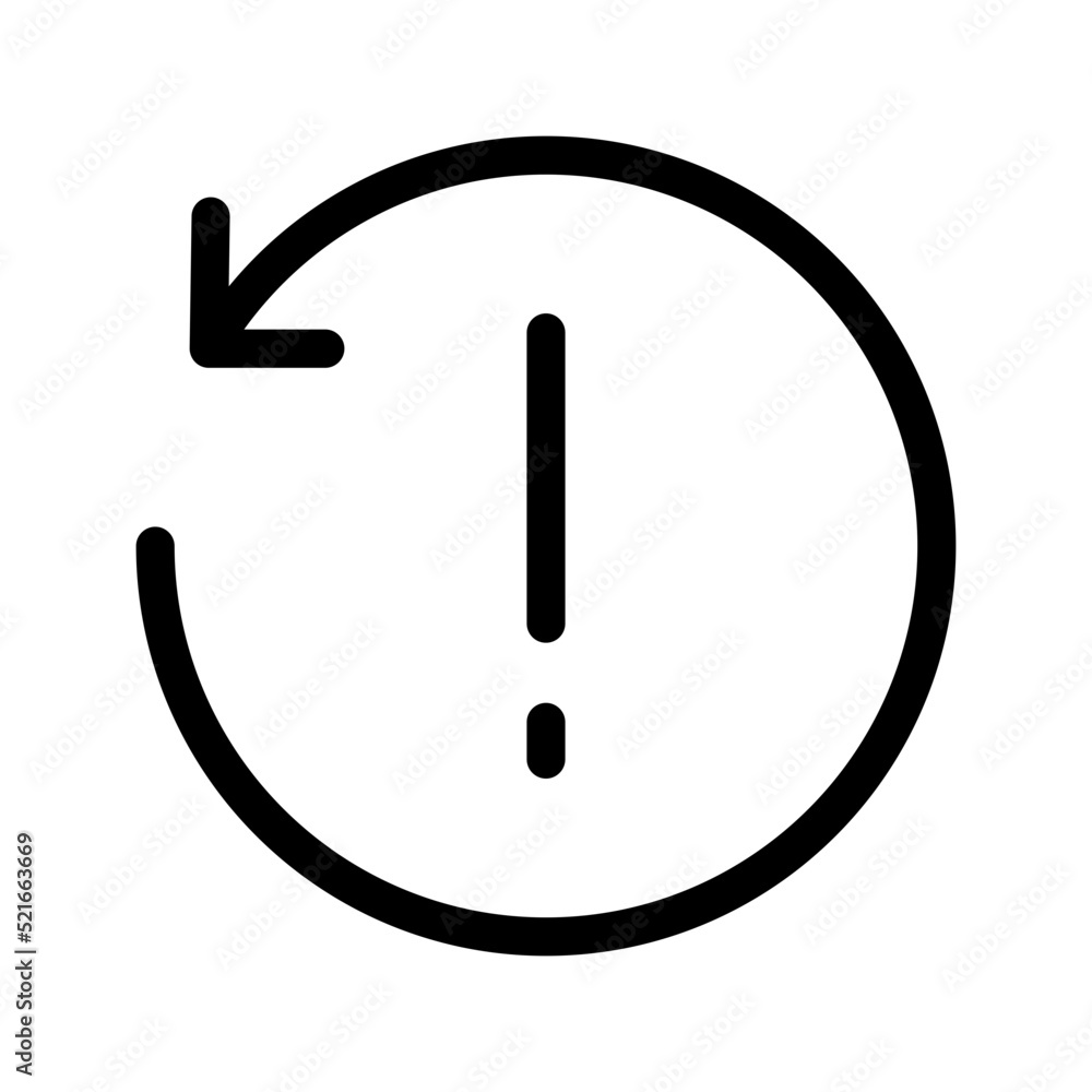 Exclamation Icon Vector Symbol Design Illustration Exclamation Icon Vector Symbol Design Illustration