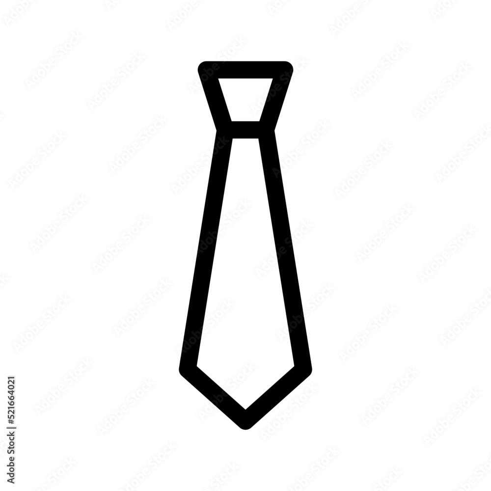 Tie Icon Vector Symbol Design Illustration Tie Icon Vector Symbol Design Illustration