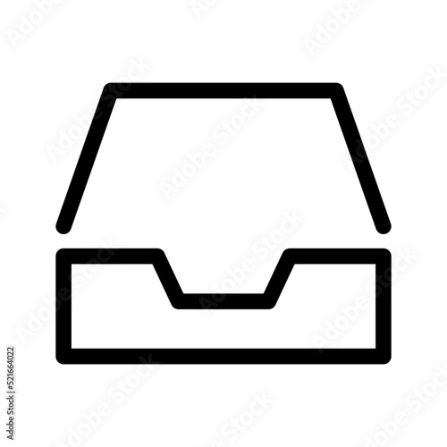 Inbox Icon Vector Symbol Design Illustration