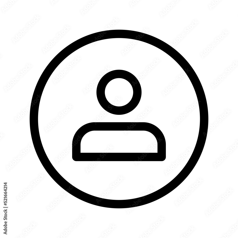 User Icon Vector Symbol Design Illustration User Icon Vector Symbol Design Illustration