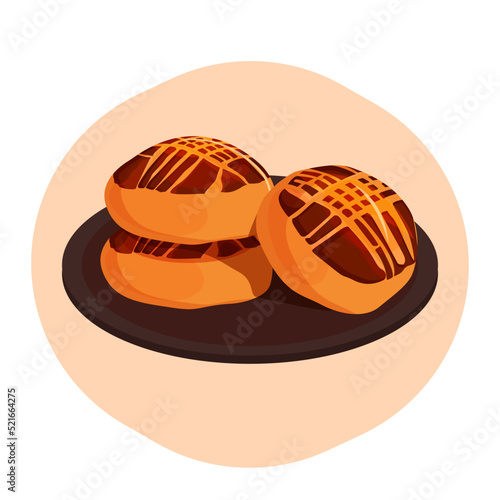 Turkish bakery and patisserie products. Various Turkish pastry products. Turkish Pastries, pogaca. Traditional Turkish cuisine breakfast culture.