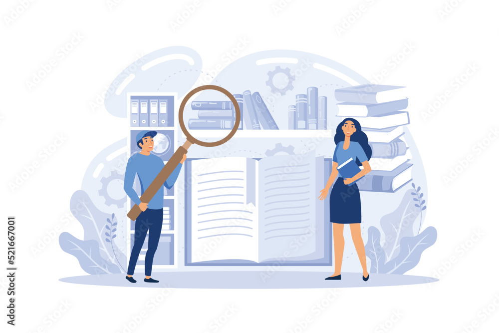 Cloud library concept. Woman reads e-books on laptop using cloud technologies. Online education and e-learning. Cloud library concept. Woman reads e-books on laptop using cloud technologies. Online education and e-learning.