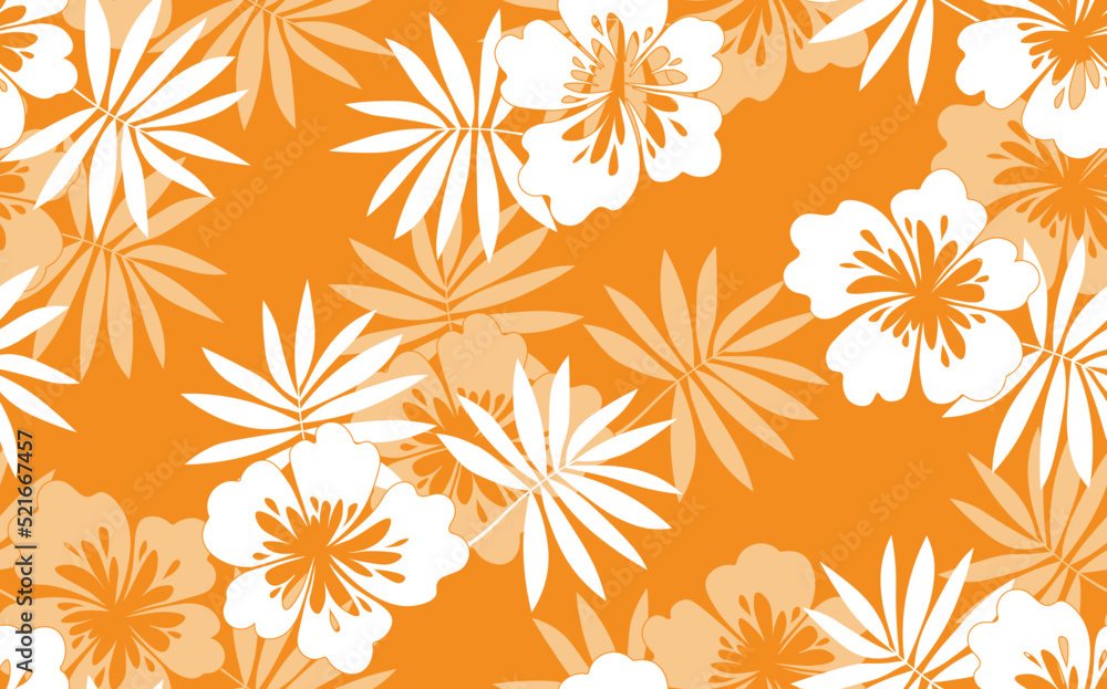 Seamless floral pattern based on traditional folk art ornaments. Colorful flowers on color background. Scandinavian style. Sweden nordic style. Vector illustration. Simple minimalistic pattern Seamless floral pattern based on traditional folk art ornaments. Colorful flowers on color background. Scandinavian style. Sweden nordic style. Vector illustration. Simple minimalistic pattern