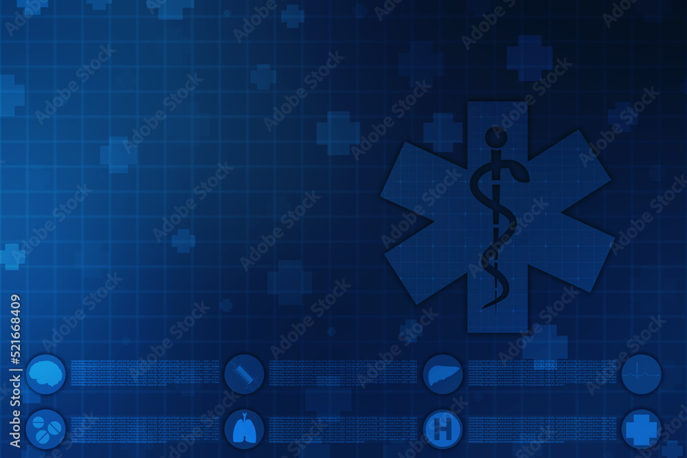 Medical and Health care concept background, Medical Science, Biotechnology concept background