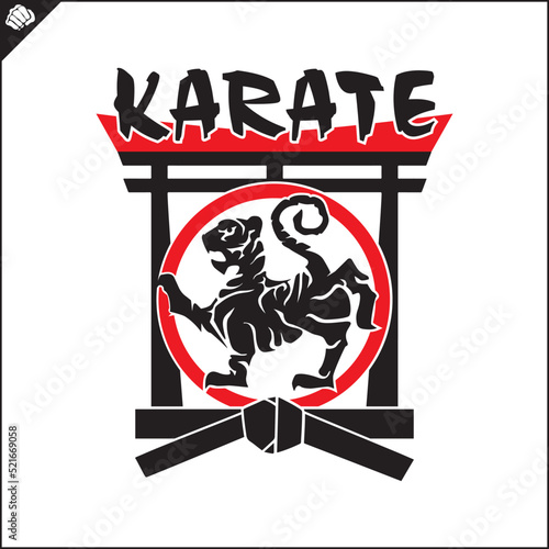Karate shotokan tiger