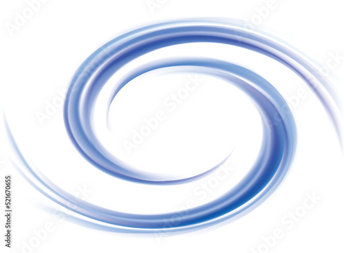 Vector background of cobalt swirling water texture