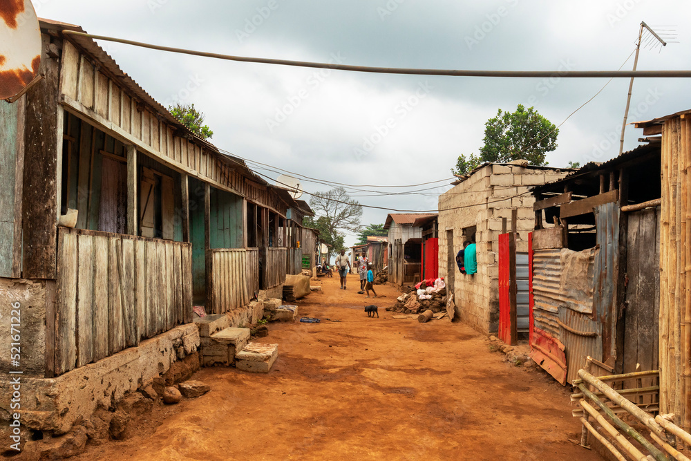 Small fishing village of São Francisco on the Island of Las Rolas, known for the fact that the equator passes right through it. Small fishing village of São Francisco on the Island of Las Rolas, known for the fact that the equator passes right through it.