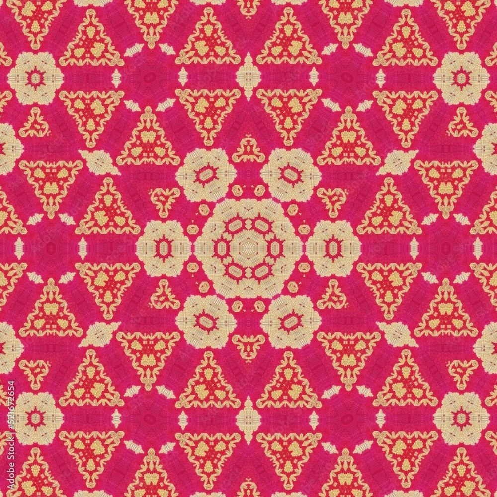 Repeated pattern design for Moroccan textile print. Turkish fashion for floor tiles and carpet. Traditional mystic background design. Arabesque ethnic texture. Geometric stripe ornament cover photo Repeated pattern design for Moroccan textile print. Turkish fashion for floor tiles and carpet. Traditional mystic background design. Arabesque ethnic texture. Geometric stripe ornament cover photo