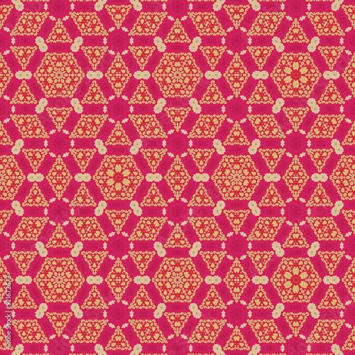 Turkish fashion for floor tiles and carpet. Traditional mystic background design. Arabesque ethnic texture. Geometric stripe ornament cover photo. Repeated pattern design for Moroccan textile print