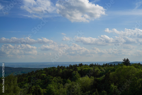 fascinating clouds and blue sky