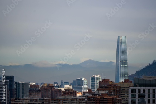 Skyscraper Costanera Center in Santiago, Chile