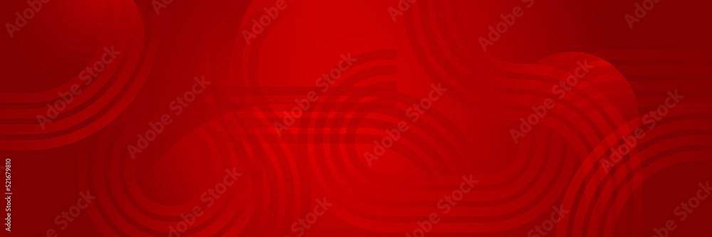 Digital networking red wide banner design background. Abstract 3d banner design with dark red technology geometric background. Vector illustration Digital networking red wide banner design background. Abstract 3d banner design with dark red technology geometric background. Vector illustration