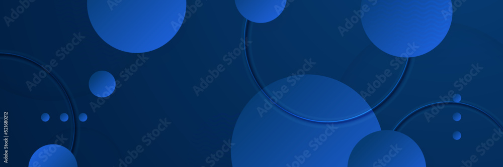 Modern abstract gradient dark navy blue banner background. Vector abstract graphic design banner pattern background template. Modern abstract gradient dark navy blue banner background. Vector abstract graphic design banner pattern background template.