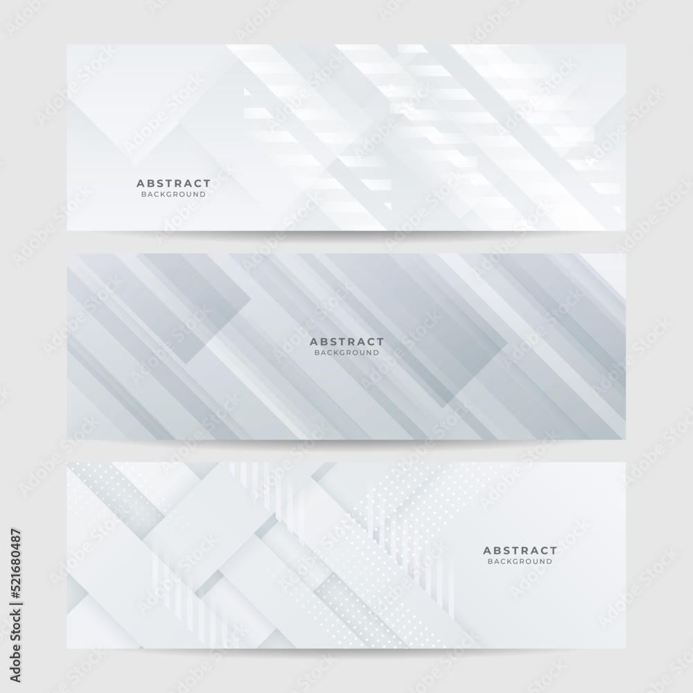 Grey white abstract banner paper shine and layer element vector for presentation design. Suit for business, corporate, institution, party, festive, seminar, and talks. Grey white abstract banner paper shine and layer element vector for presentation design. Suit for business, corporate, institution, party, festive, seminar, and talks.