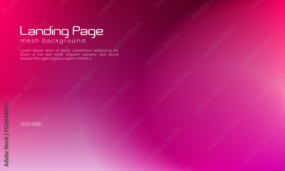 Landing page mesh background vector illustration suitable for multiple purpose