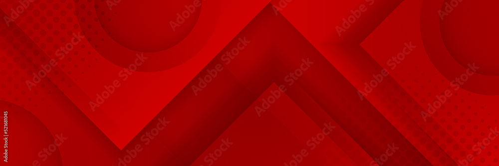 Abstract red banner background design template vector illustration with 3d overlap layer and geometric wave shapes. Polygonal abstract background, texture, advertisement layout and web page Abstract red banner background design template vector illustration with 3d overlap layer and geometric wave shapes. Polygonal abstract background, texture, advertisement layout and web page
