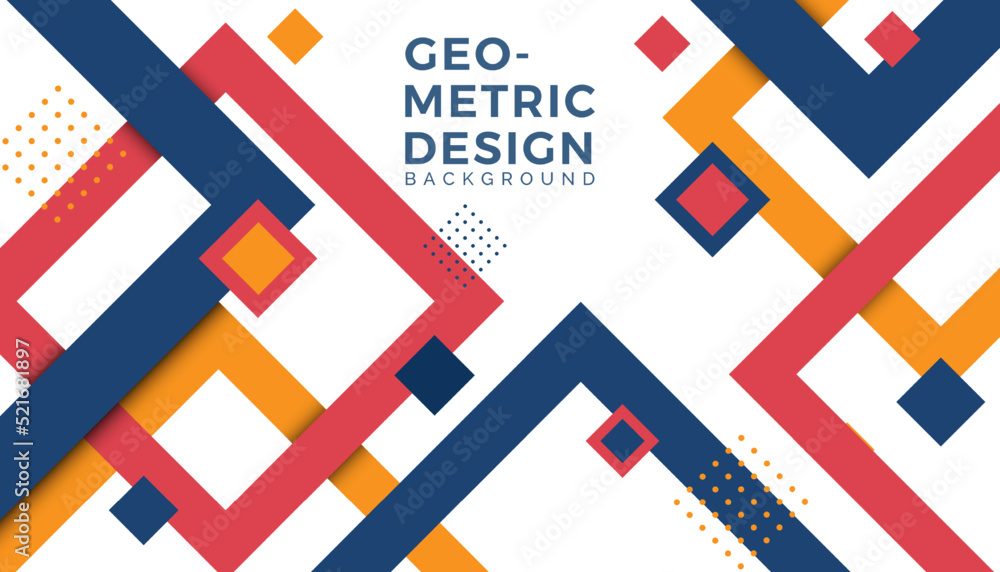 Abstract modern geometric shapes background Abstract modern geometric shapes background