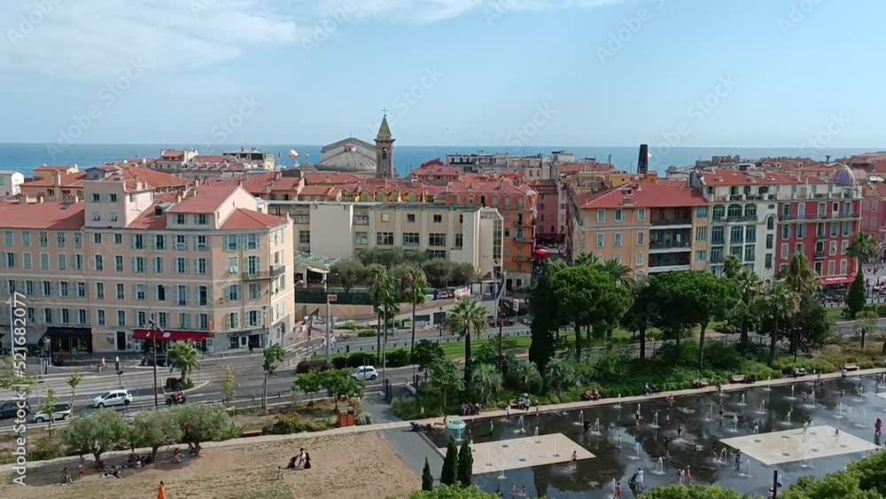vue de la ville de Nice dans le sud de la France vue de la ville de Nice dans le sud de la France