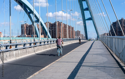 Wallpaper Mural bridge over the river Torontodigital.ca