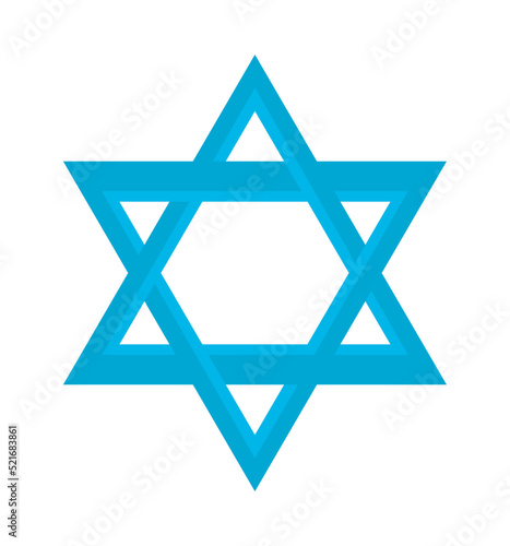 blue jewish star
