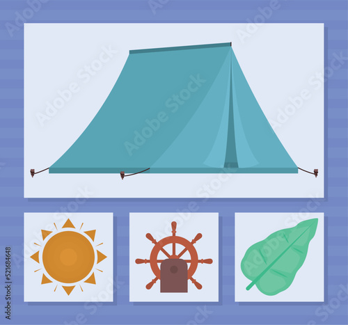 trip icon collection