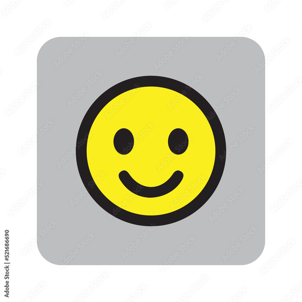 Fototapeta premium Emoji faces collection