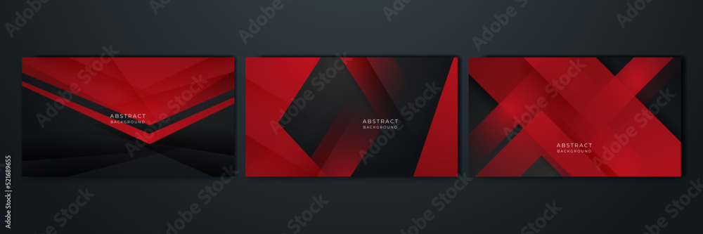 Black and red abstract background. Abstract black grey metallic overlap red light hexagon mesh design modern luxury futuristic technology background vector illustration. Black and red abstract background. Abstract black grey metallic overlap red light hexagon mesh design modern luxury futuristic technology background vector illustration.
