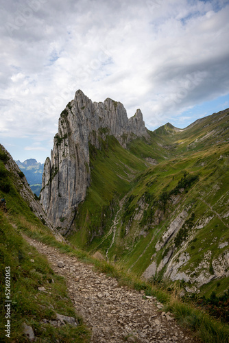mountain road in the mountain