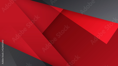 Modern black and red abstract background. Abstract background with modern contrast color for presentation design, flyer, social media, web, tech banner. Vector graphic design pattern web template.