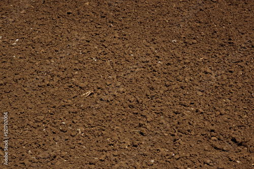 Close up shot of dirt texture