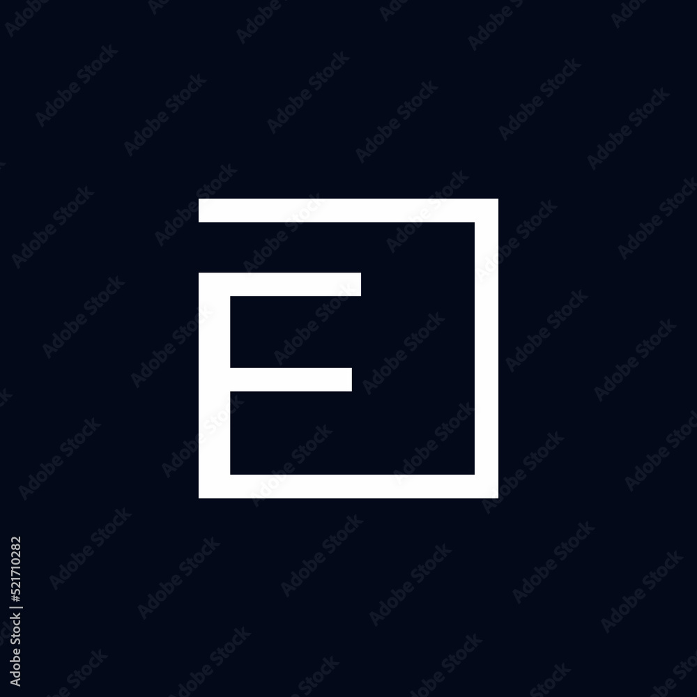 logo Е minimal symbol concept template for company. Creative icon design for business. Bright element icon template. logo Е minimal symbol concept template for company. Creative icon design for business. Bright element icon template.