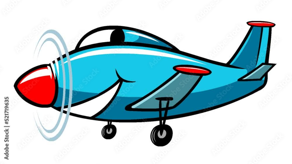 Cartoon style flying plane character, flying plane mascot short clip. Cartoon style flying plane character, flying plane mascot short clip.