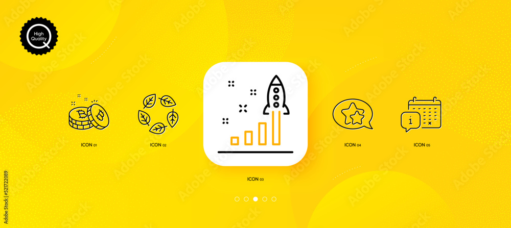 Star Calendar And Organic Tested Minimal Line Icons Yellow Abstract star-calendar-and-organic-tested-minimal-line-icons-yellow-abstract