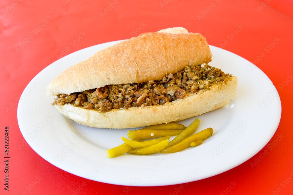 Delicious turkish kebab tantuni .Mersin et tavuk ekmek arasi tantuni, tantuni durum. Delicious turkish kebab tantuni .Mersin et tavuk ekmek arasi tantuni, tantuni durum.