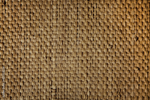 Wicker rattan basket natural wooden texture. Background