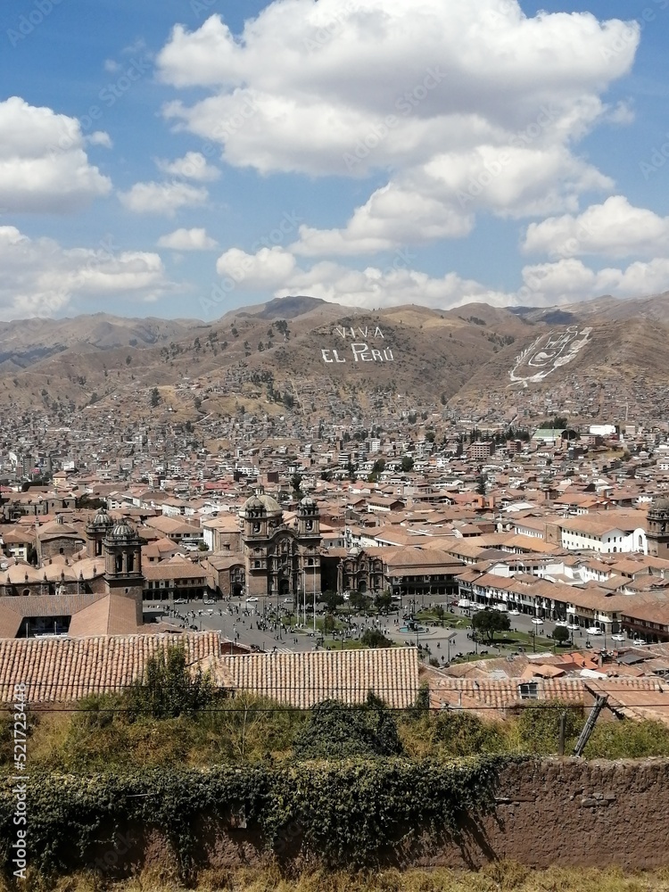 Vista de la Ciudad de Cusco