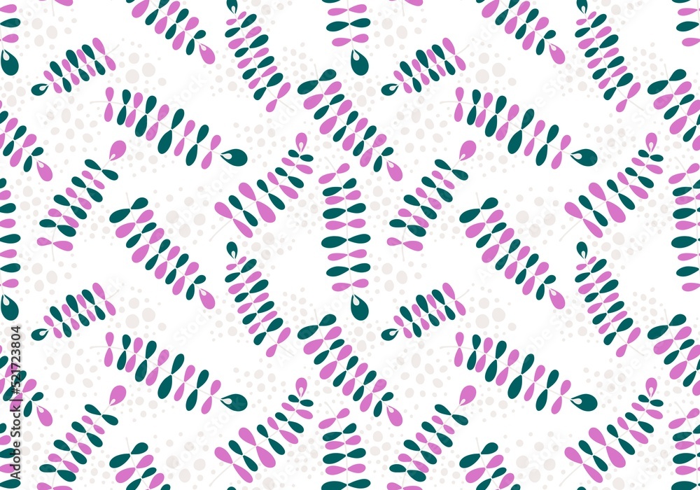 Abstract floral branches seamless cartoon doodle leaves pattern for clothes print and wrapping and kids and fabrics Abstract floral branches seamless cartoon doodle leaves pattern for clothes print and wrapping and kids and fabrics