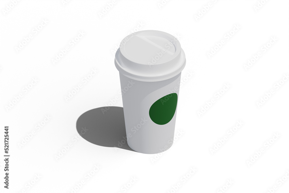 Coffee cup on transparent background