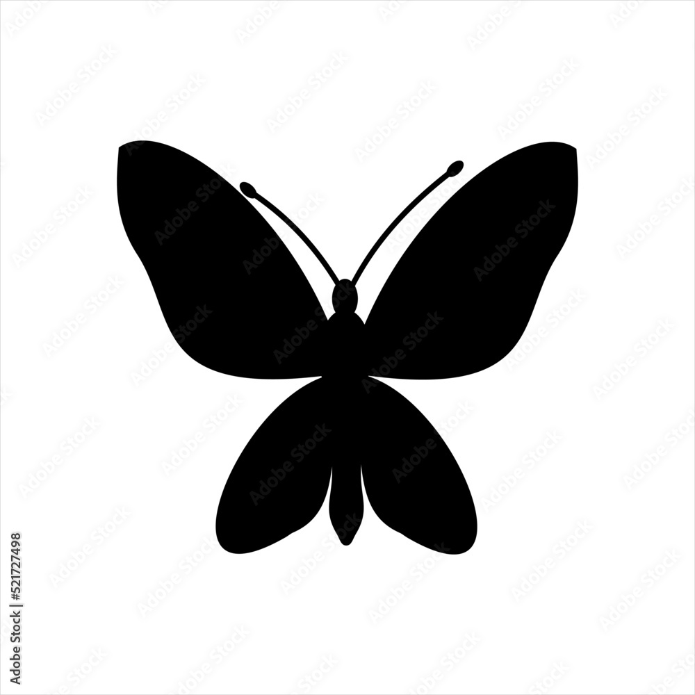 Vector logo design butterfly icon. Vector logo design butterfly icon.