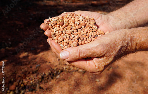 Foto Bauxite from Weipa in North Queensland Australia