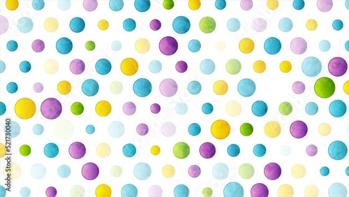 Wallpaper Mural Colorful grunge circle dots abstract geometric tech background. Seamless looping retro motion design. Video animation Ultra HD 4K 3840x2160 Torontodigital.ca