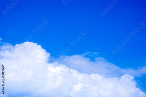青空と夏の入道雲