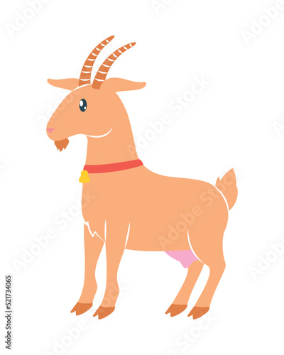 cartoon goat icon