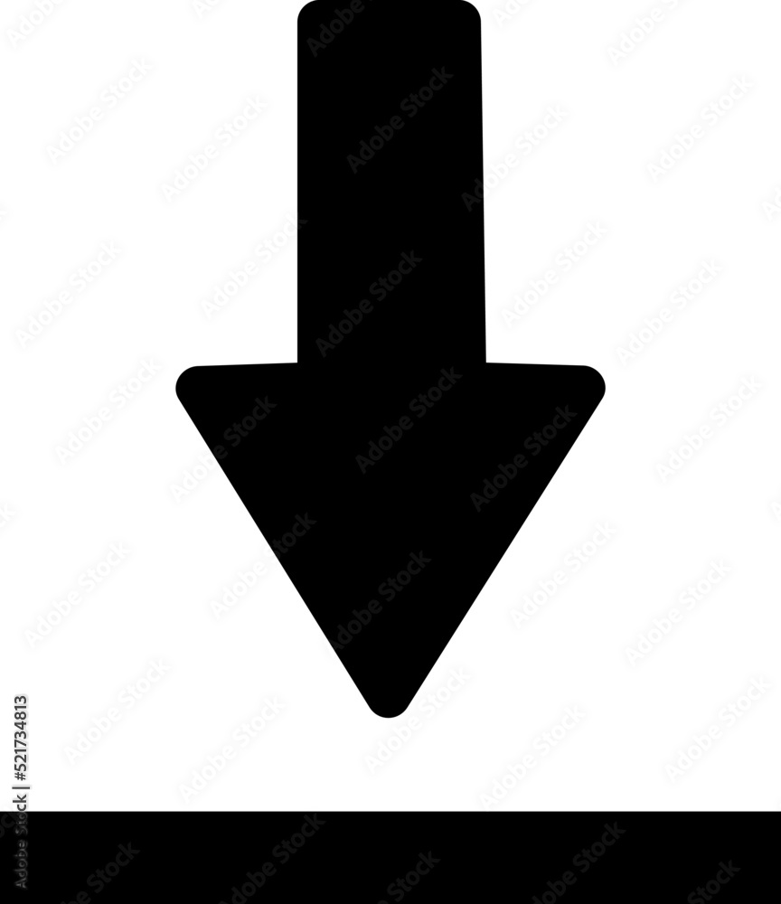Download Style Icon Vector Illustration on white backgroud..eps Download Style Icon Vector Illustration on white backgroud..eps