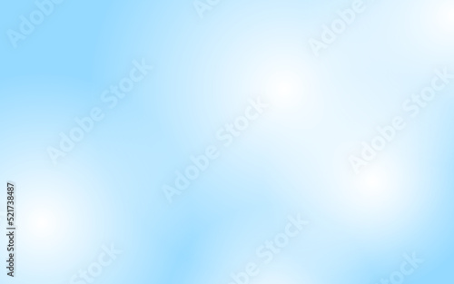 Abstract gradient blue light background