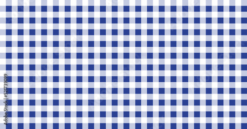 Blue lumberjack plaid texture seamless pattern vector banner illustration.