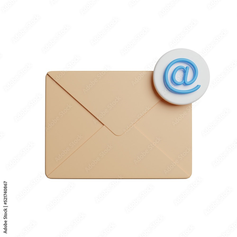 Mail Letter Messages 3D Rendering Illustration
Mail Letter Messages 3D Rendering Illustration